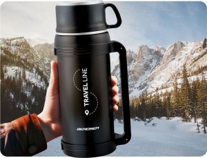 Berdsen Termos próżniowy 1500 ml BD-781 czarny 11