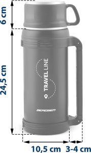 Berdsen Termos próżniowy 1500 ml BD-781 czarny 7
