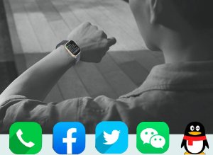 Smartwatch Rubicon Zegarek SMARTWATCH KOMUNIA Rubicon RNCF17 czarny 12