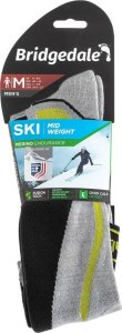 Bridgedale Skarpety narciarskie Bridgedale Ski Midweight Merino P - grey/graphite 40 - 43 5