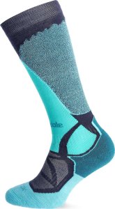 Bridgedale Skarpety narciarskie damskie Bridgedale Ski Mid Merino E Pattern - dark denim/aqua 38 - 40 3