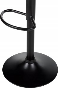 Beliani Zestaw 2 hokerów barowych regulowanych jasnobeżowy LUCERNE II 8