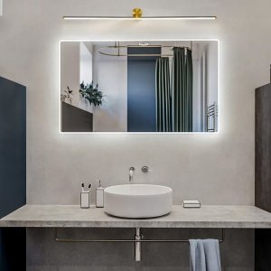 Lustro Toolight KINKIET ŁAZIENKOWY LED 60CM APP1348 OLD GOLD 3