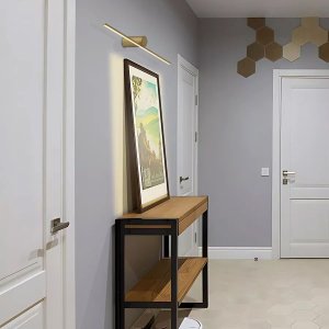 Lustro Toolight KINKIET ŁAZIENKOWY LED 60CM APP1348 OLD GOLD 5