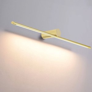 Lustro Toolight KINKIET ŁAZIENKOWY LED 60CM APP1345-W GOLD 2