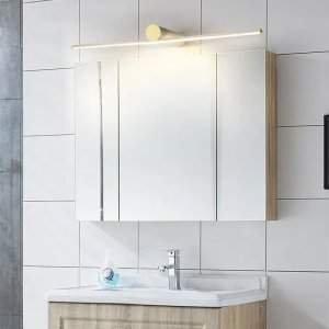 Lustro Toolight KINKIET ŁAZIENKOWY LED 60CM APP1345-W GOLD 3