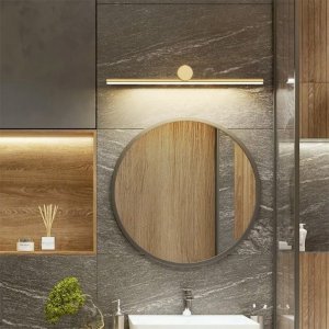 Lustro Toolight KINKIET ŁAZIENKOWY LED 60CM APP1345-W GOLD 4