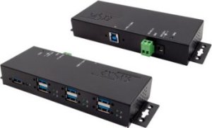 Exsys EXSYS EX-1189HMVS-3 7-portowy koncentrator USB 3.2 Gen1 1