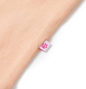 vidaXL Dziecięca koszulka na ramiączka, jasny pomarańcz, 116 6