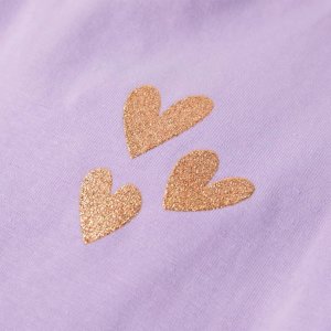 vidaXL Dziecięca koszulka na ramiączka, liliowa, 92 4