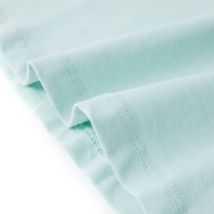 vidaXL Dziecięca koszulka na ramiączkach, jasnomiętowa, 116 5