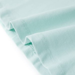 vidaXL Dziecięca koszulka na ramiączkach, jasnomiętowa, 140 5