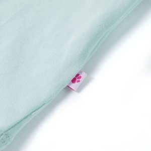 vidaXL Dziecięca koszulka na ramiączkach, jasnomiętowa, 140 8