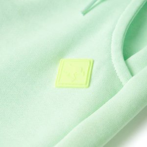 vidaXL Dziecięce spodnie dresowe, jasnozielone, 128 5