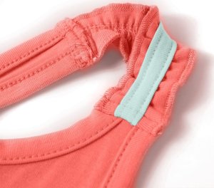 vidaXL Dziecięca koszulka na ramiączkach, koralowa, 116 3