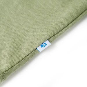 vidaXL Koszulka dziecięca, jasne khaki, 128 5