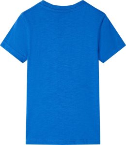 vidaXL Koszulka dziecięca, niebieska, 128 2