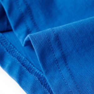 vidaXL Koszulka dziecięca, niebieska, 128 6