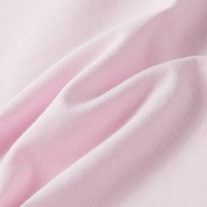 vidaXL Koszulka dziecięca, półrękawki, delikatny róż, 128 7