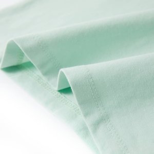 vidaXL Koszulka dziecięca, półrękawki, miętowa, 140 6