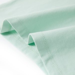 vidaXL Koszulka dziecięca, półrękawki, miętowa, 128 6