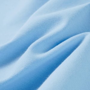 vidaXL Koszulka dziecięca, z falbankami, jasnoniebieska, 104 7