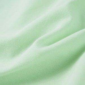 vidaXL Koszulka dziecięca, z falbankami, delikatna zieleń,116 7