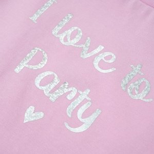 vidaXL Koszulka dziecięca, z falbankami, liliowa, 128 5