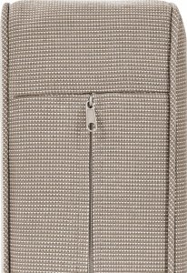 Beliani Sofa ogrodowa drewniana 3-osobowa mahoniowy brąz TRANI 4