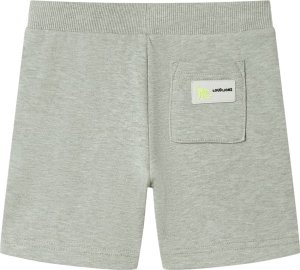 vidaXL Szorty dziecięce ze sznurkiem, jasne khaki melanż, 104 2