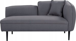 Beliani Szezlong boucle prawostronny ciemnoszary CHEVANNES 3