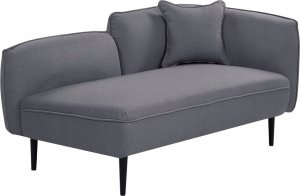 Beliani Szezlong boucle prawostronny ciemnoszary CHEVANNES 4