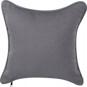 Beliani Szezlong boucle prawostronny ciemnoszary CHEVANNES 9