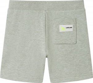 vidaXL Szorty dziecięce ze sznurkiem, jasne khaki melanż, 128 2