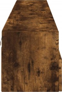 vidaXL Ścienne szafki TV, 2 szt., przydymiony dąb, 100x30x30 cm 8