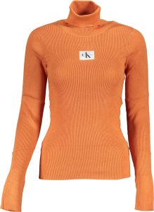 Calvin Klein POMARAŃCZOWY SWETER DAMSKI CALVIN KLEIN M 1