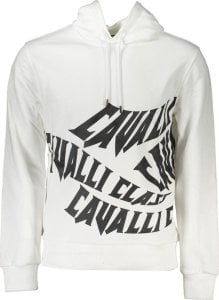 Cavalli Class BLUZA CAVALLI CLASS BEZ ZAMKA MĘSKA BIAŁA XL 1