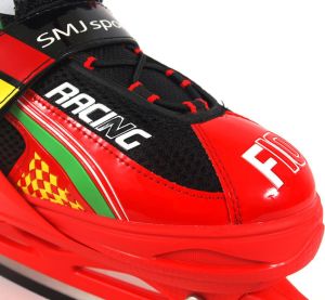 Rolki SMJ sport Rolki 2w1 i łyżwy regulowane roz 37-40 czerwone (ROL188 - 6650) 13