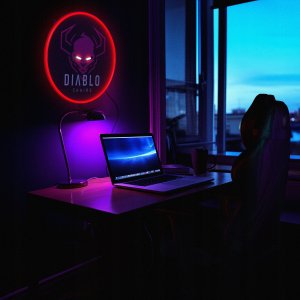 Diablo Chairs Neon LED 3