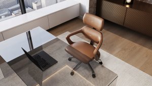 Krzesło biurowe Diablo Chairs V-Modular Brązowe 14