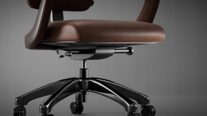 Krzesło biurowe Diablo Chairs V-Modular Brązowe 7
