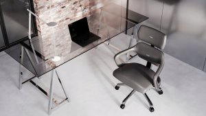 Krzesło biurowe Diablo Chairs V-Modular Szare 12