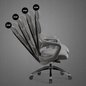 Krzesło biurowe Diablo Chairs V-Modular Szare 6