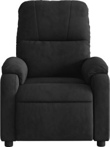 vidaXL vidaXL Rozkładany fotel elektryczny, masujący, czarny, mikrofibra 9