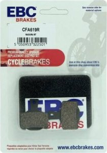 EBC Brakes Klocki rowerowe EBC (organiczne wyczynowe) Magura MT Series 2/4/6/8 2012 CFA619R Uniwersalny 2