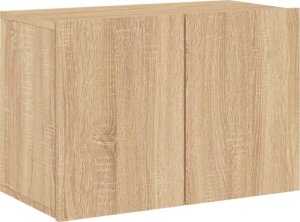 vidaXL 5-częściowy zestaw mebli TV, dąb sonoma, materiał drewnopochodny 7