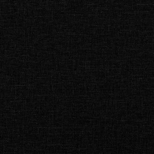 vidaXL Rozkładany fotel masujący z podnóżkiem, czarny, obity tkaniną 10