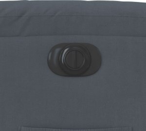 vidaXL Elektryczny fotel rozkładany, ciemnoszary, obity aksamitem 11