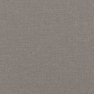 vidaXL Rozkładany fotel masujący z podnóżkiem, taupe, obity tkaniną 10