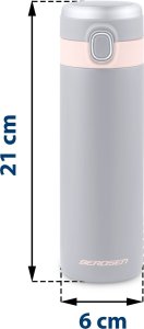 Berdsen Termos próżniowy 450 ml BD-786 szary 8